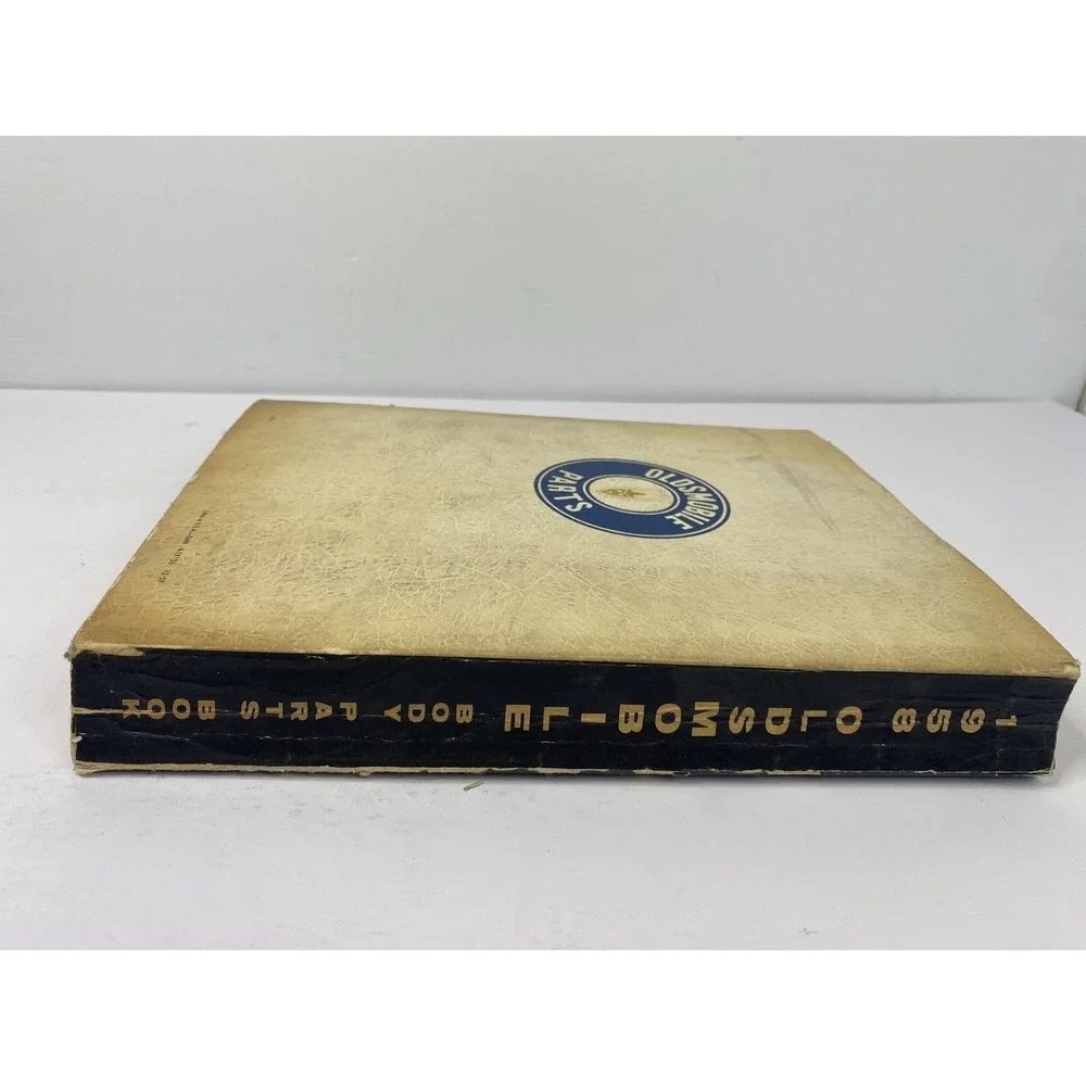 1958 Oldsmobile Master Parts List Body Parts Guide Manual Book General Motors